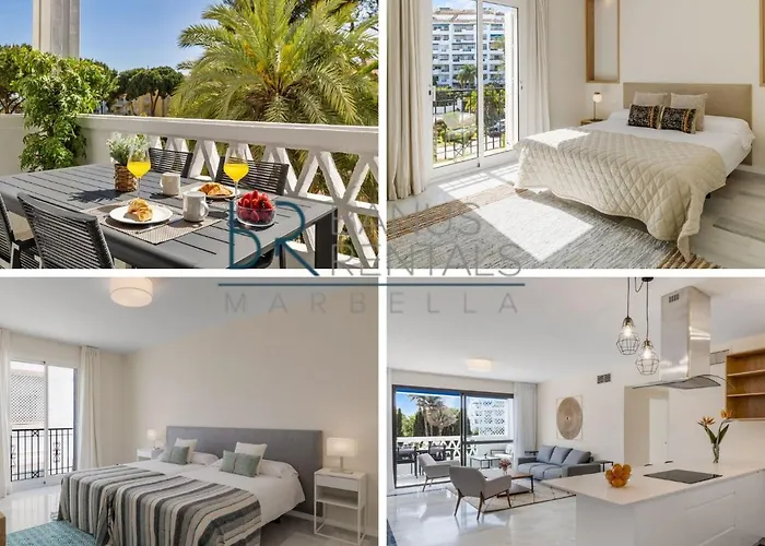 Stylish Sea View Apartment In Playas Del Duque